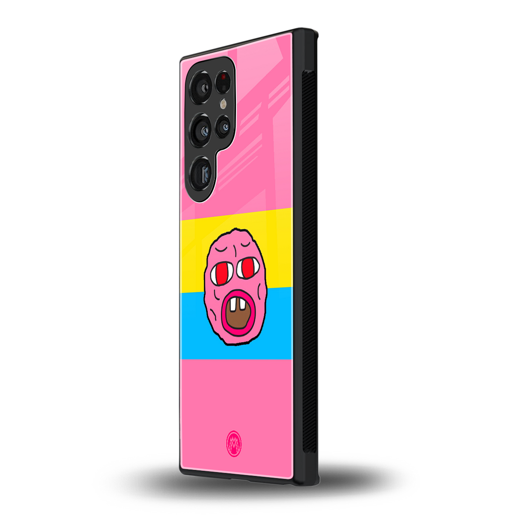 cherry bomb back phone cover | glass case for samsung galaxy s24 ultra