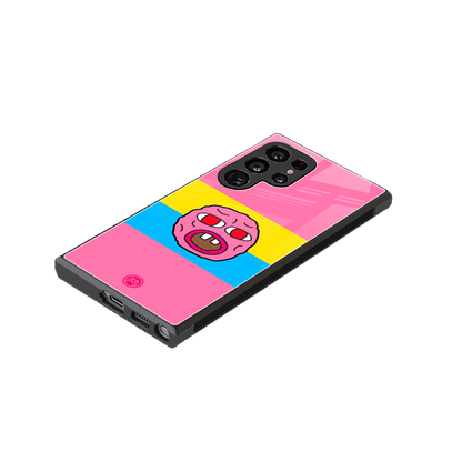 cherry bomb back phone cover | glass case for samsung galaxy s24 ultra