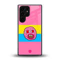 cherry bomb back phone cover | glass case for samsung galaxy s25 ultra
