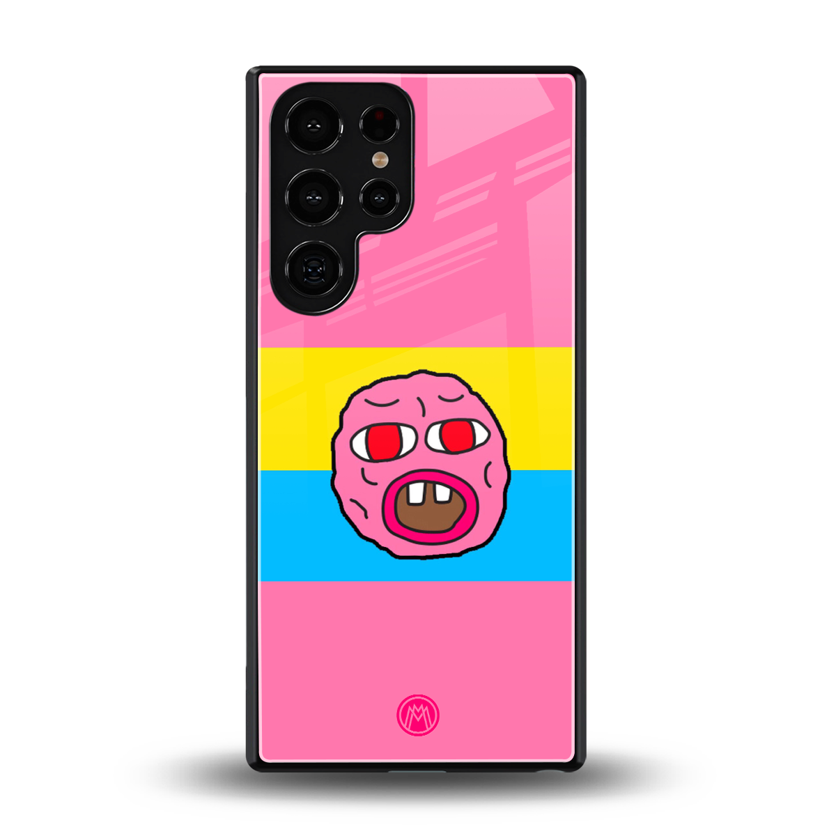 cherry bomb back phone cover | glass case for samsung galaxy s25 ultra
