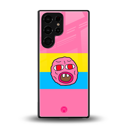 cherry bomb back phone cover | glass case for samsung galaxy s25 ultra