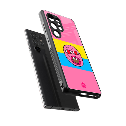 cherry bomb back phone cover | glass case for samsung galaxy s25 ultra
