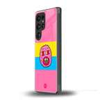 cherry bomb back phone cover | glass case for samsung galaxy s25 ultra