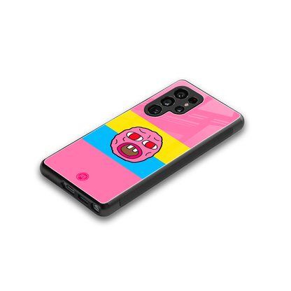 cherry bomb back phone cover | glass case for samsung galaxy s25 ultra