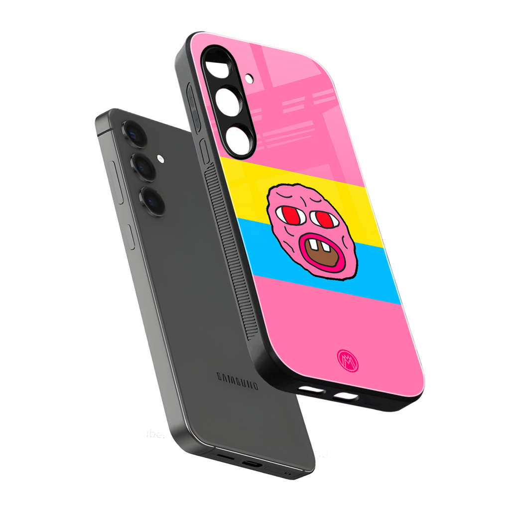 cherry bomb back phone cover | glass case for samsung galaxy s24