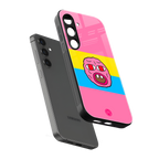 cherry bomb back phone cover | glass case for samsung galaxy s23