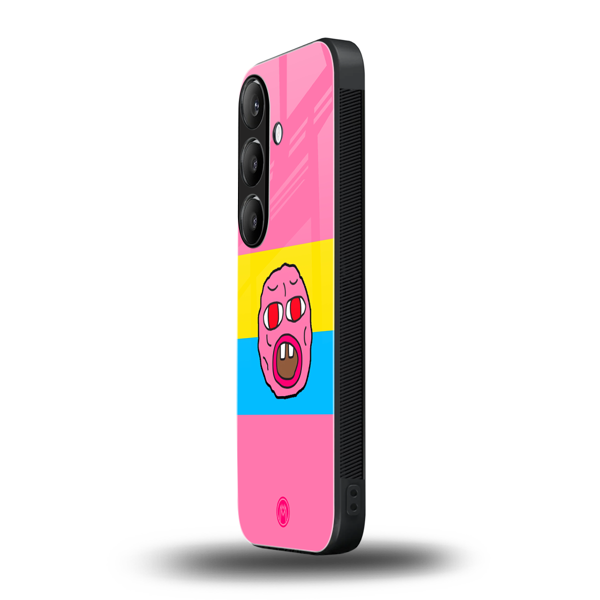 cherry bomb back phone cover | glass case for samsung galaxy s24 fe