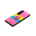 cherry bomb back phone cover | glass case for samsung galaxy s24 plus
