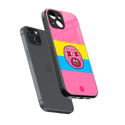 cherry bomb back phone cover | glass case for iphone 15
