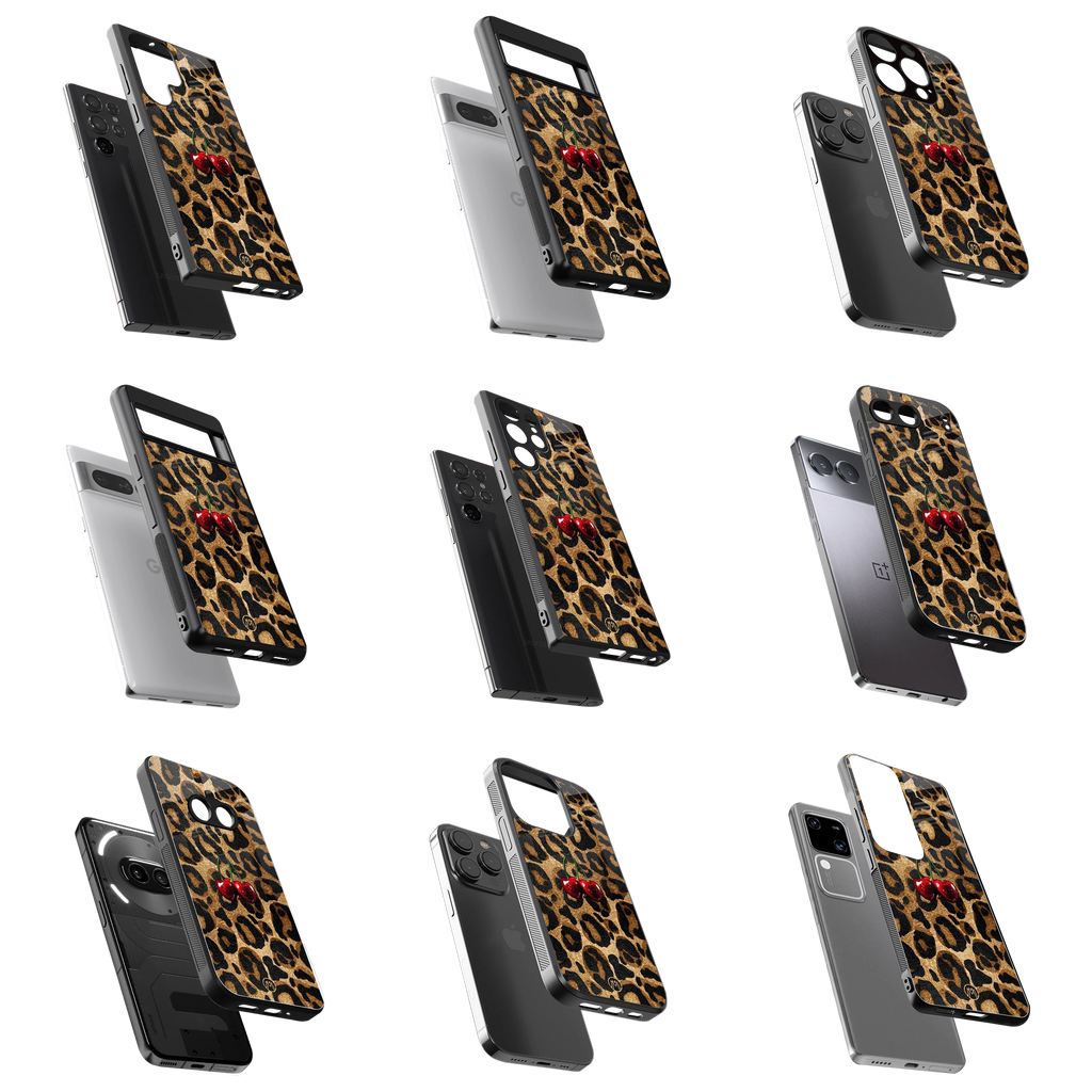 Durable Glass Back Mobile Case for iPhone, Samsung, OnePlus, Google Pixel, Redmi, Vivo, Oppo