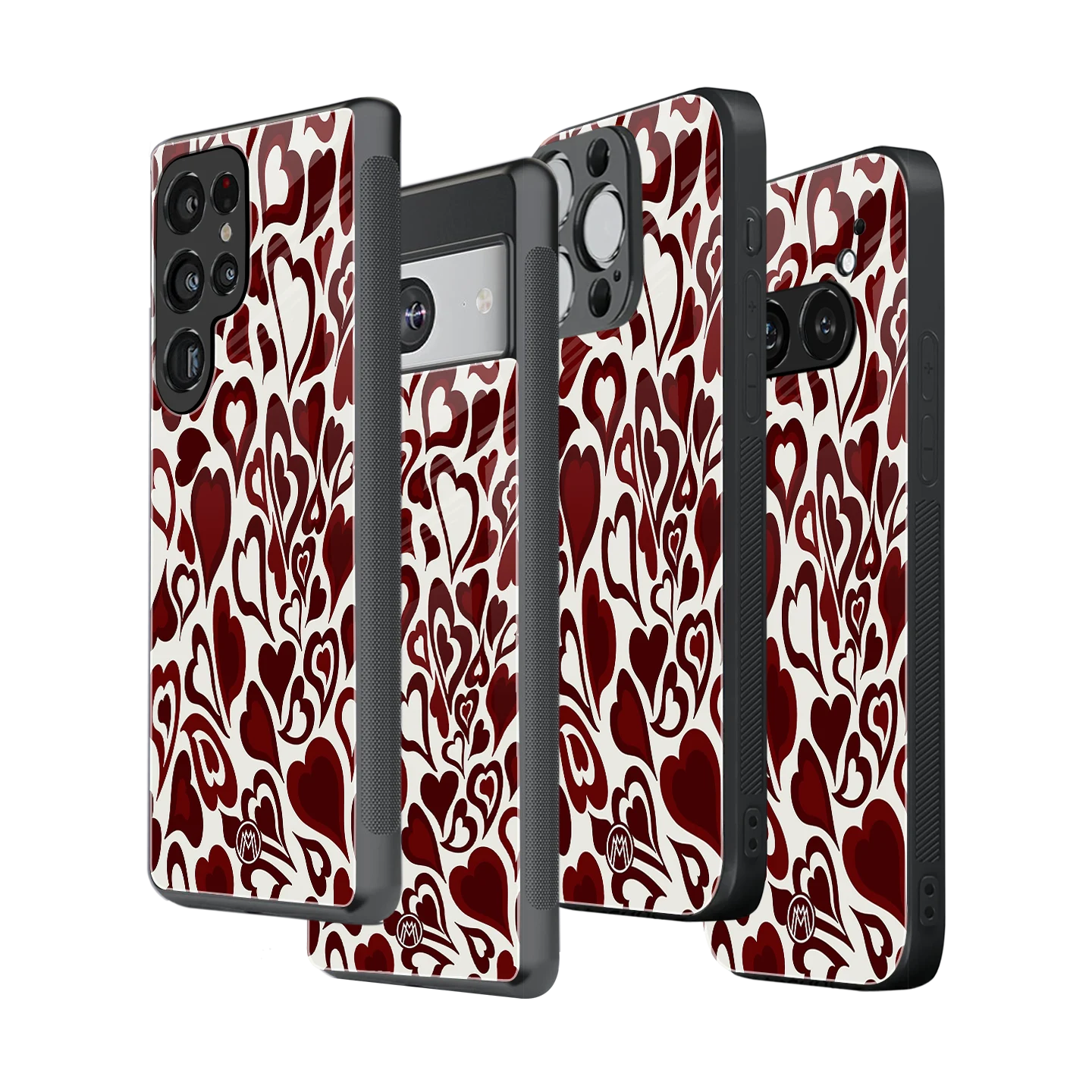 Stylish Glass Back Case for All Smartphones iPhone, Samsung, OnePlus, Pixel, Redmi, Oppo, Vivo, Motorola
