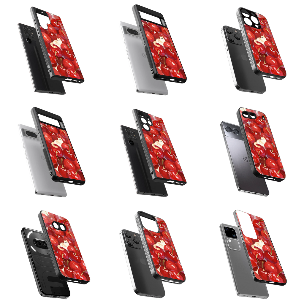 Durable Glass Back Mobile Case for iPhone, Samsung, OnePlus, Google Pixel, Redmi, Vivo, Oppo