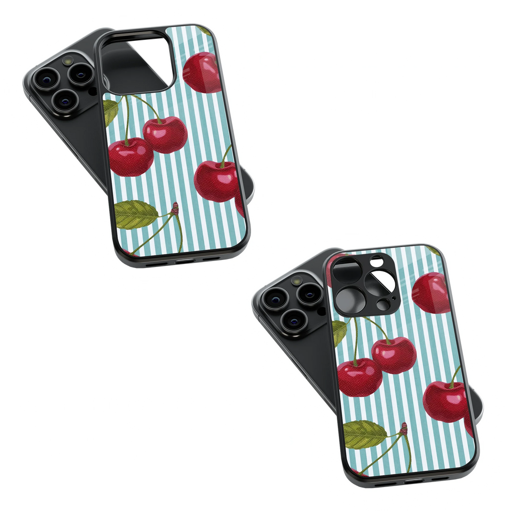 Trendy Glass Back Mobile Case for iPhone, Samsung, Redmi, OnePlus, Google Pixel, Motorola