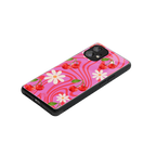 cherry swirl back phone cover | glass case for nothing phone 1