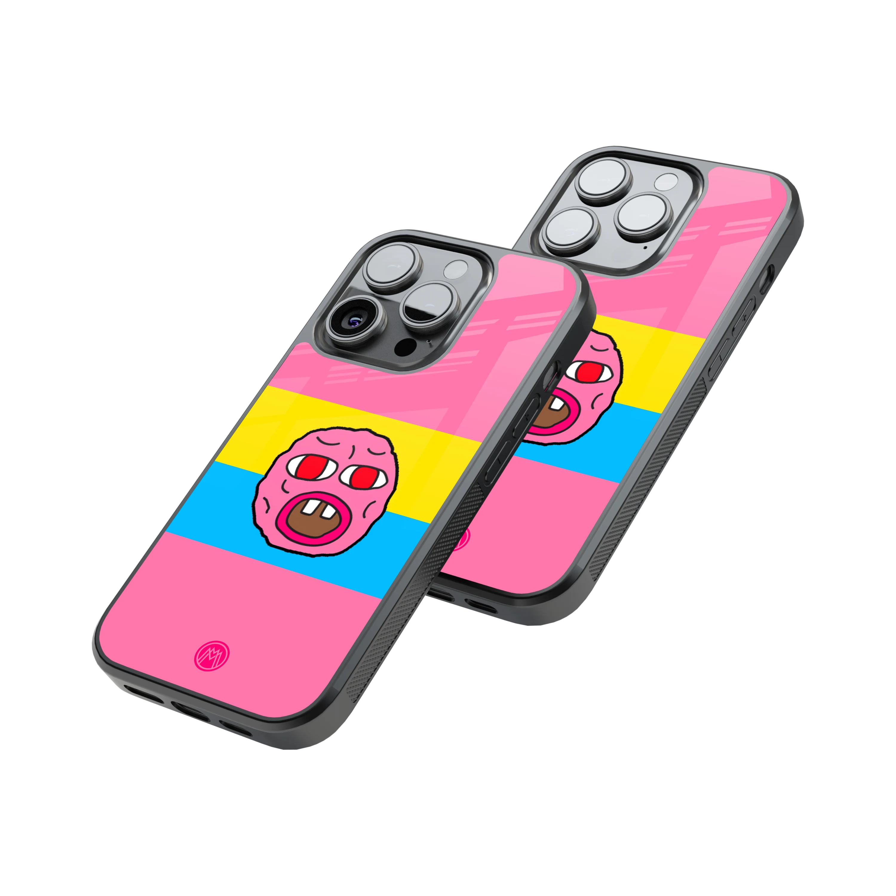 Protective Glass Back Phone Case Compatible with iPhone, Samsung, OnePlus, Pixel & More