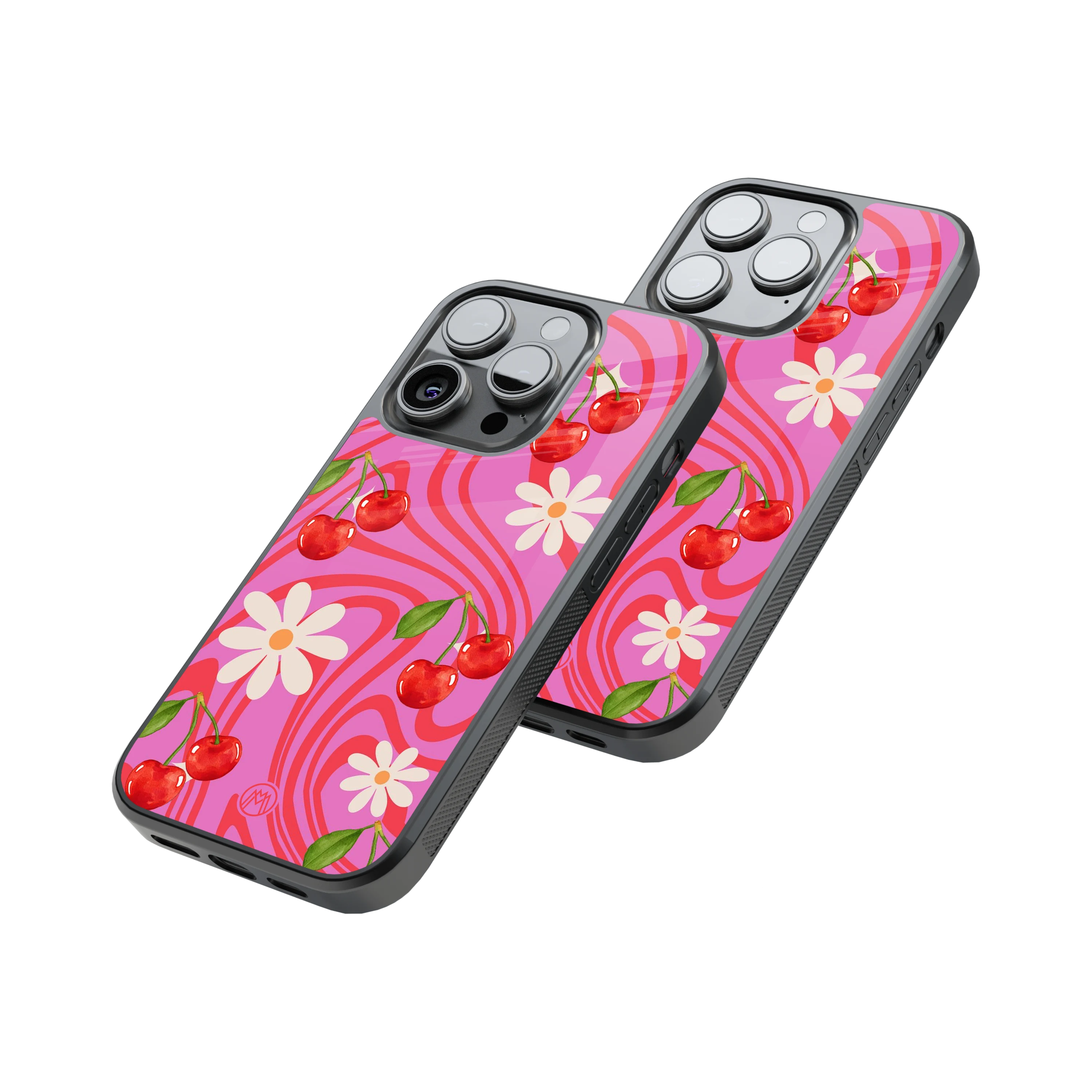 Protective Glass Back Phone Case Compatible with iPhone, Samsung, OnePlus, Pixel & More