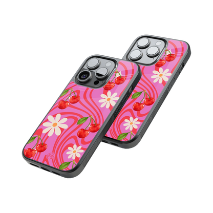 Protective Glass Back Phone Case Compatible with iPhone, Samsung, OnePlus, Pixel & More