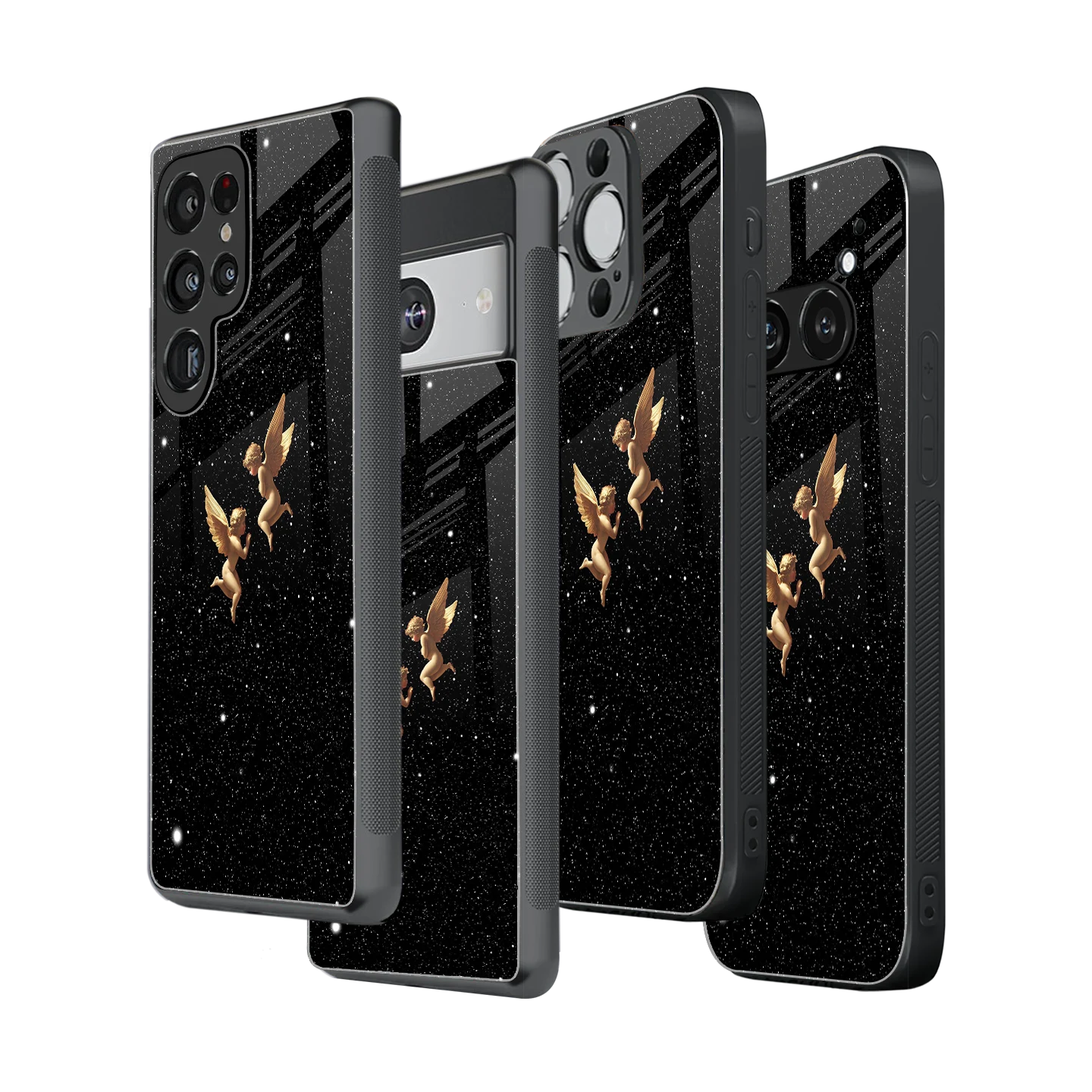 Stylish Glass Back Case for All Smartphones iPhone, Samsung, OnePlus, Pixel, Redmi, Oppo, Vivo, Motorola