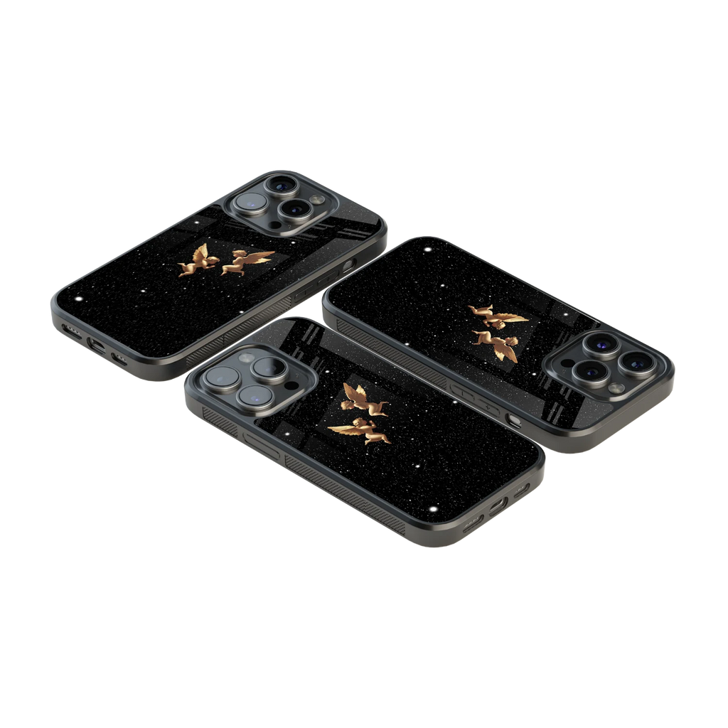 Luxury Glass Back Mobile Cover for iPhone, Samsung Galaxy, OnePlus, Pixel, Redmi & More