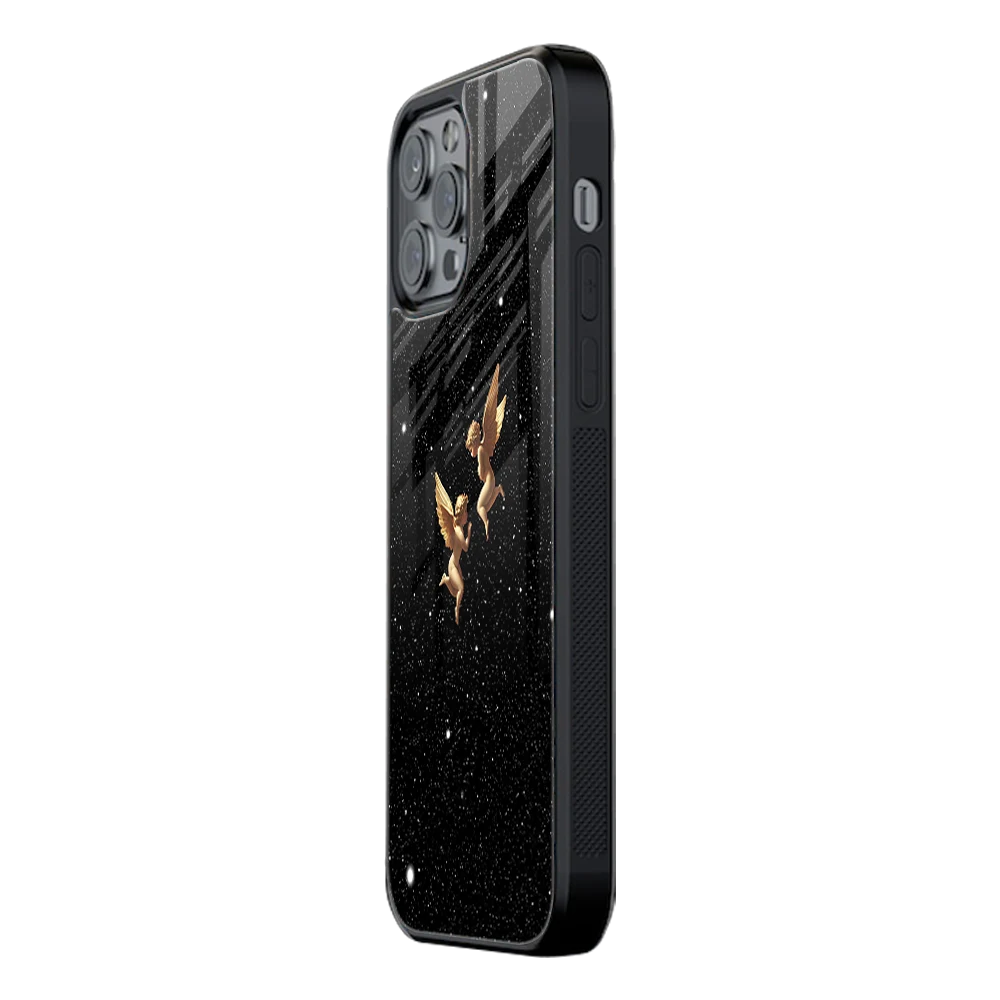 Slim Glass Back Phone Case for Multiple Brands iPhone, Samsung, Redmi, OnePlus, Oppo, Vivo