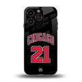chicago 21 back phone cover | glass case for iphone 13 pro