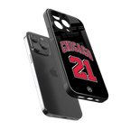 chicago 21 back phone cover | glass case for iphone 13 pro
