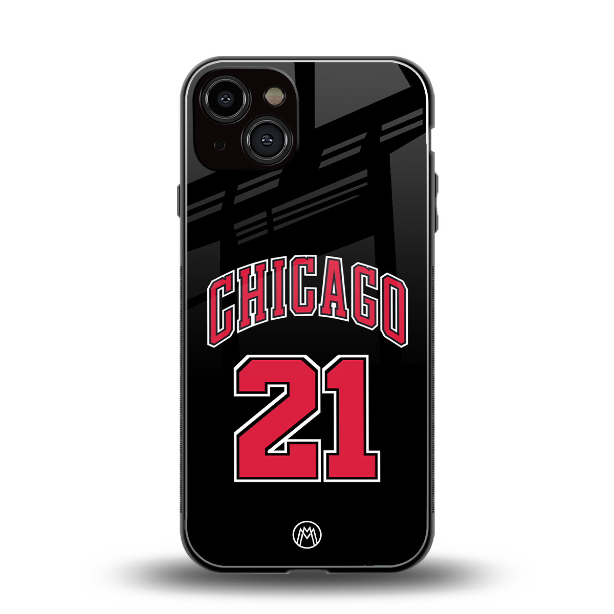 chicago 21 back phone cover | glass case for iphone 13