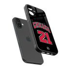 chicago 21 back phone cover | glass case for iphone 16 plus