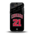 chicago 21 back phone cover | glass case for iphone 16e