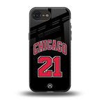 chicago 21 back phone cover | glass case for iphone 16e