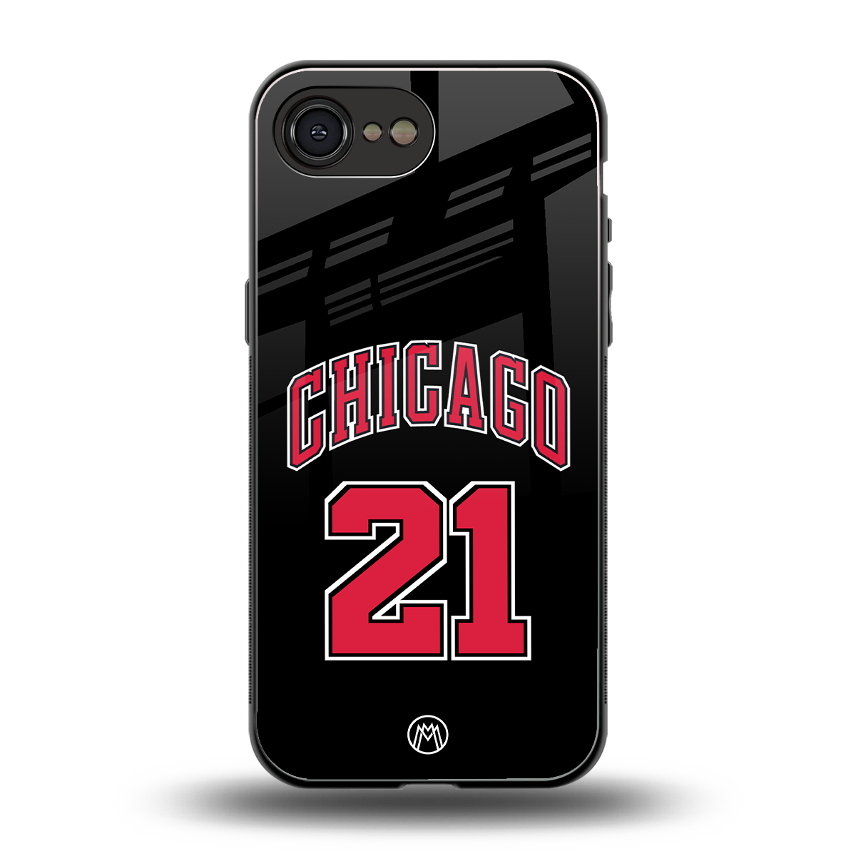 chicago 21 back phone cover | glass case for iphone 16e