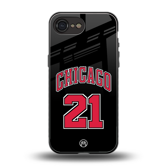 chicago 21 back phone cover | glass case for iphone 16e