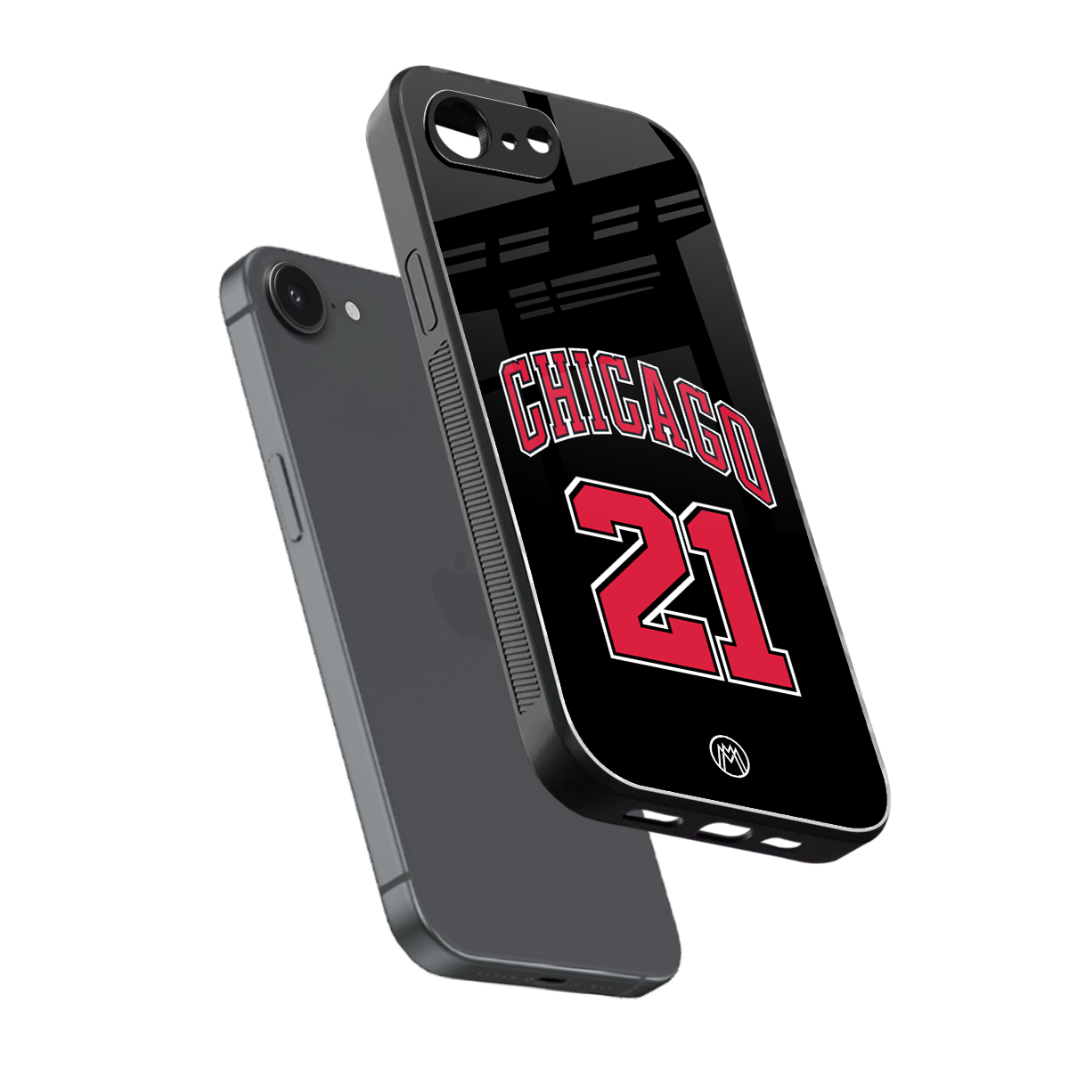chicago 21 back phone cover | glass case for iphone 16e