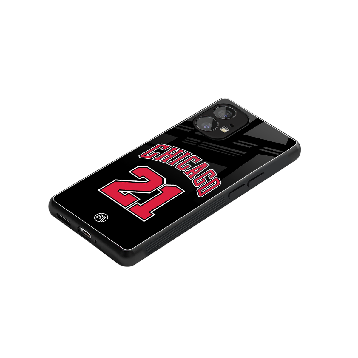 chicago 21 back phone cover | glass case for nothing phone 1