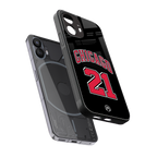 chicago 21 back phone cover | glass case for nothing phone 2