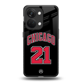 chicago 21 back phone cover | glass case for oneplus nord 3