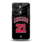 chicago 21 back phone cover | glass case for oneplus nord 3