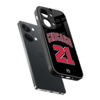 chicago 21 back phone cover | glass case for oneplus nord 3