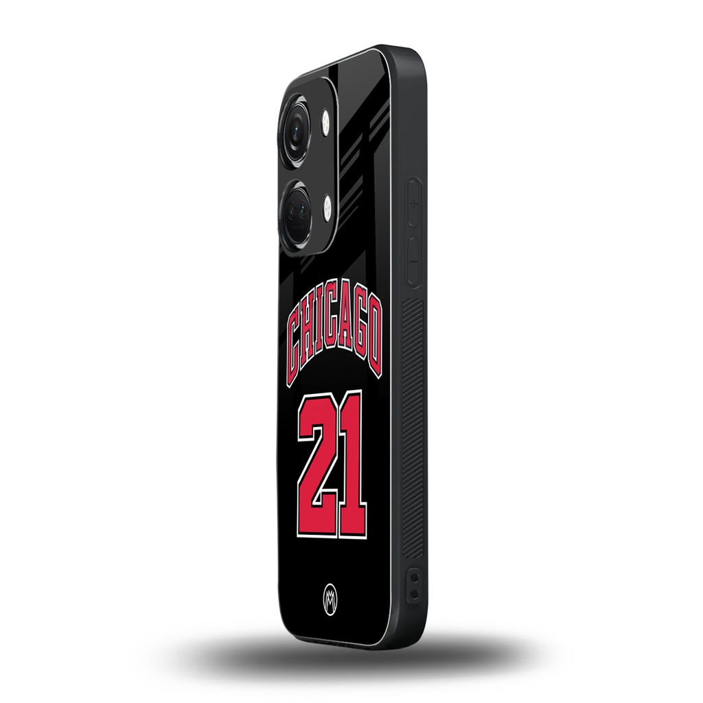 chicago 21 back phone cover | glass case for oneplus nord 3