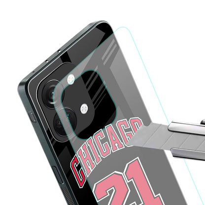 chicago 21 back phone cover | glass case for oneplus nord 3