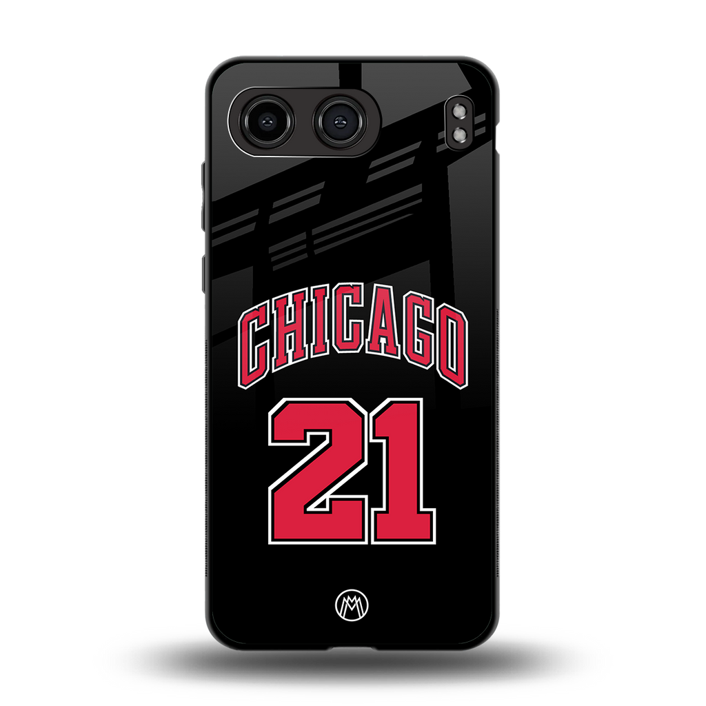 chicago 21 back phone cover | glass case for oneplus nord 4