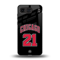 chicago 21 back phone cover | glass case for oneplus nord 4