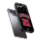 chicago 21 back phone cover | glass case for oneplus nord 4