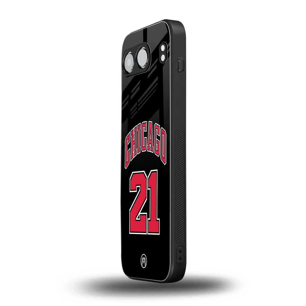 chicago 21 back phone cover | glass case for oneplus nord 4