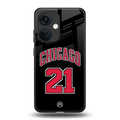 chicago 21 back phone cover | glass case for oneplus nord ce 3