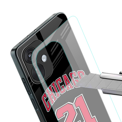 chicago 21 back phone cover | glass case for oneplus nord ce 3
