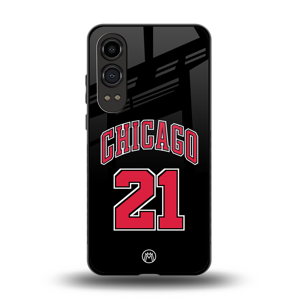 chicago 21 back phone cover | glass case for oneplus nord ce 4 lite