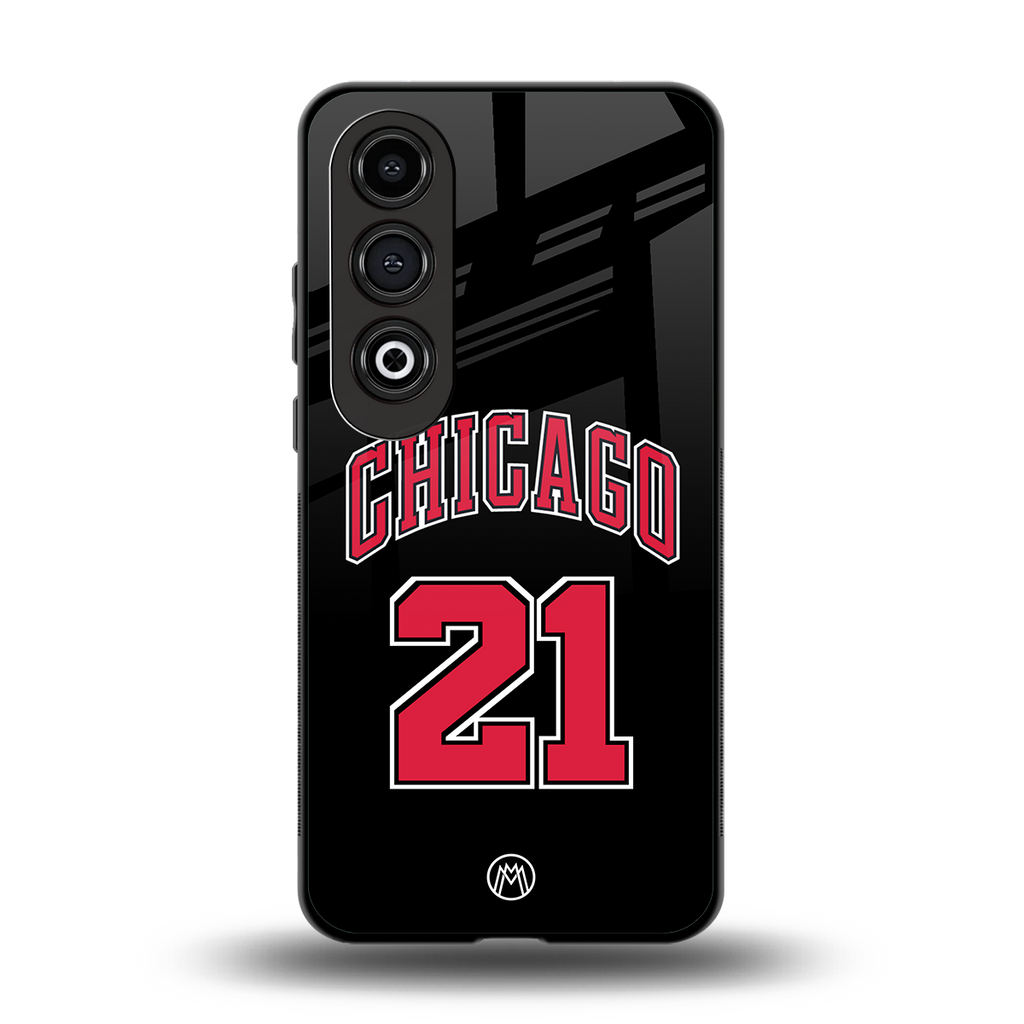 chicago 21 back phone cover | glass case for oneplus nord ce 4