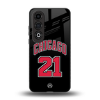 chicago 21 back phone cover | glass case for oneplus nord ce 4