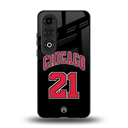chicago 21 back phone cover | glass case for oneplus nord ce 4